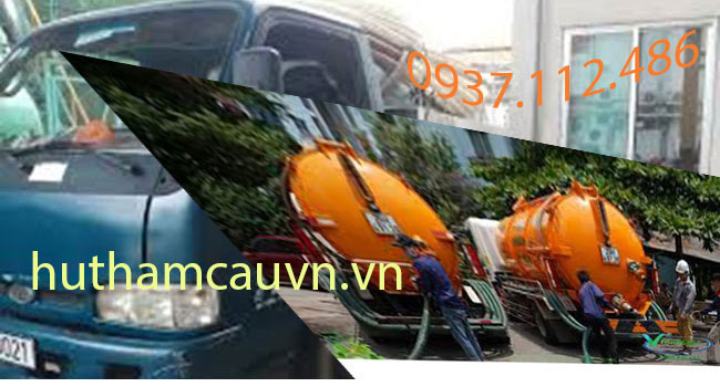 Dịch vụ hút hầm cầu tại khu công nghiệp Sóng Thần