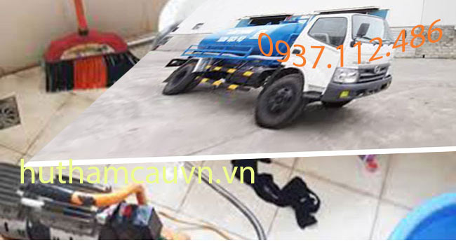Nạo vét hố ga khu công nghiệp Sóng Thần