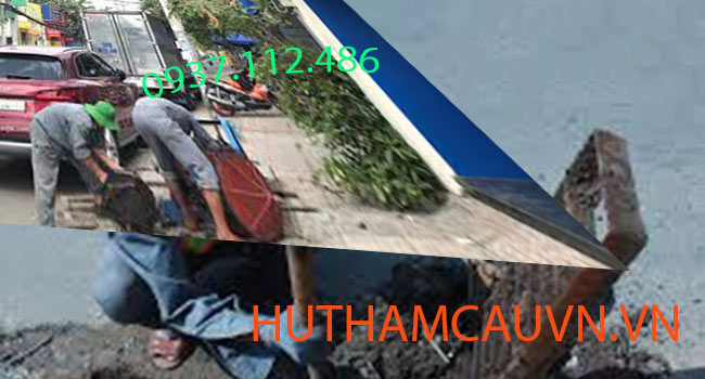 Kiểm tra độ sâu bùn bằng que đo