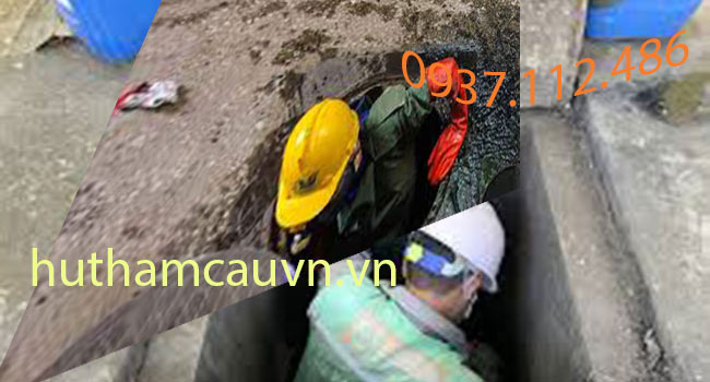 Lưu lượng nước thải lớn vượt công suất hố ga